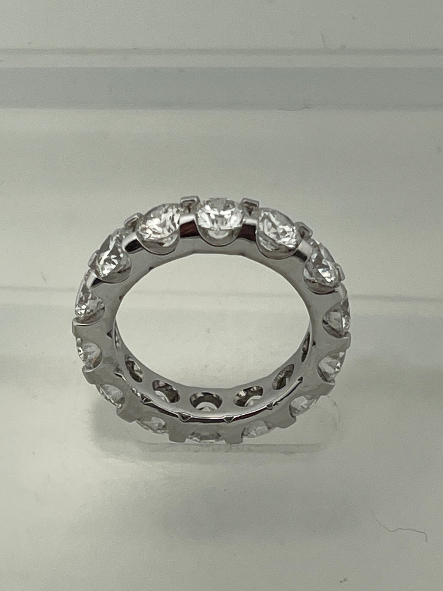 14k eternity band Lab Diamonds
