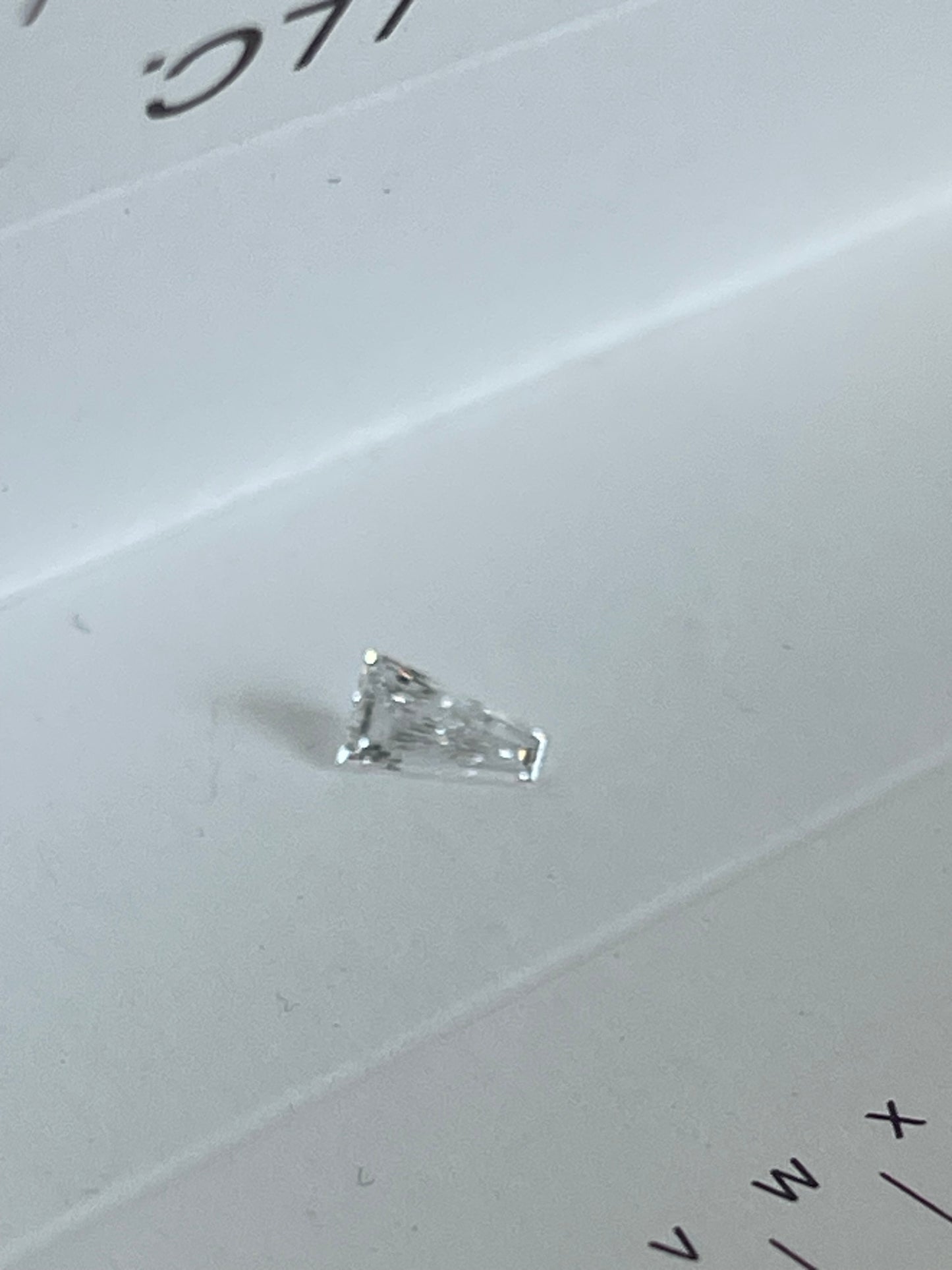 0.28 Carat Tapered Baguette