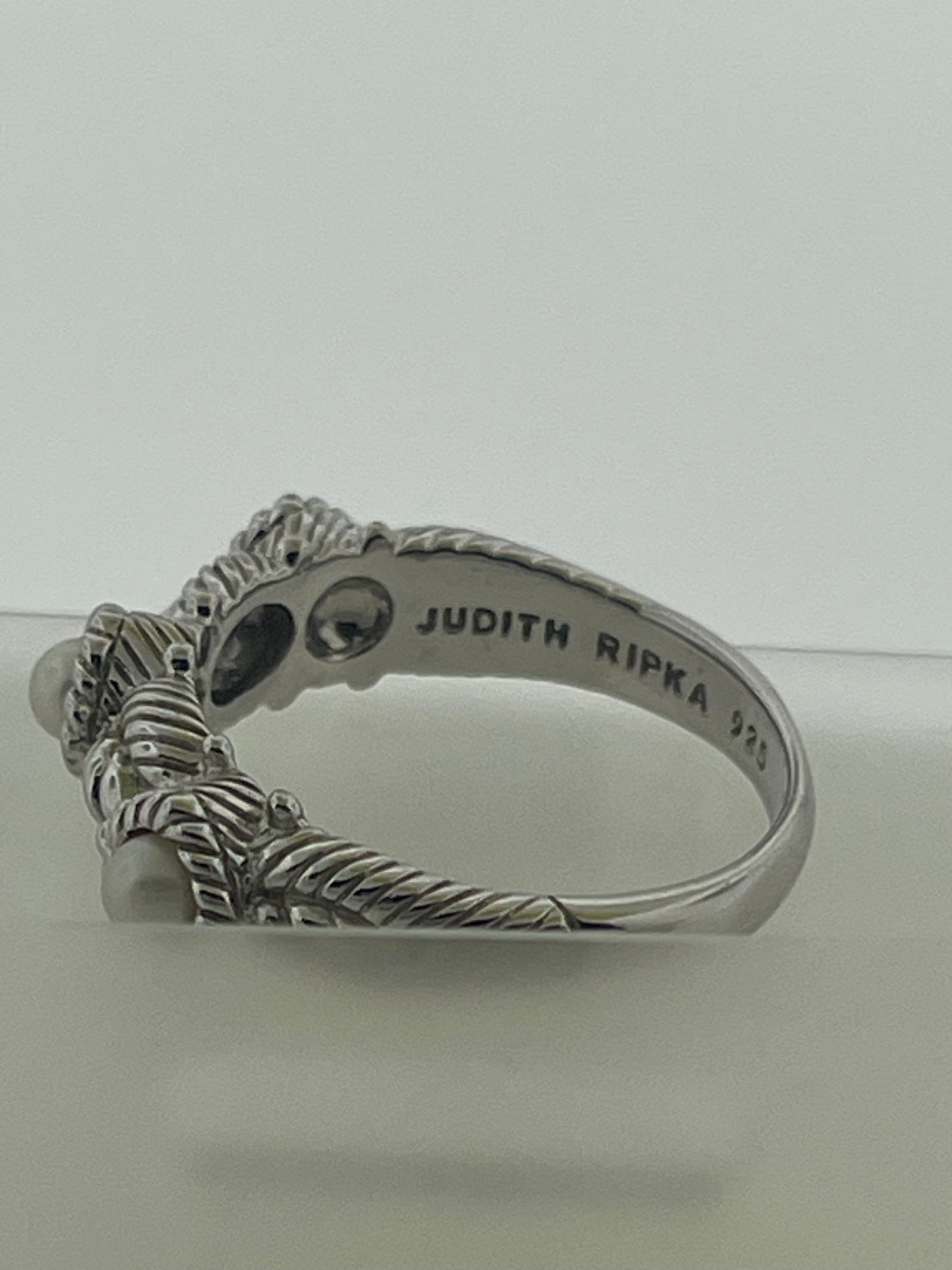 Judith Ripka pearl ring