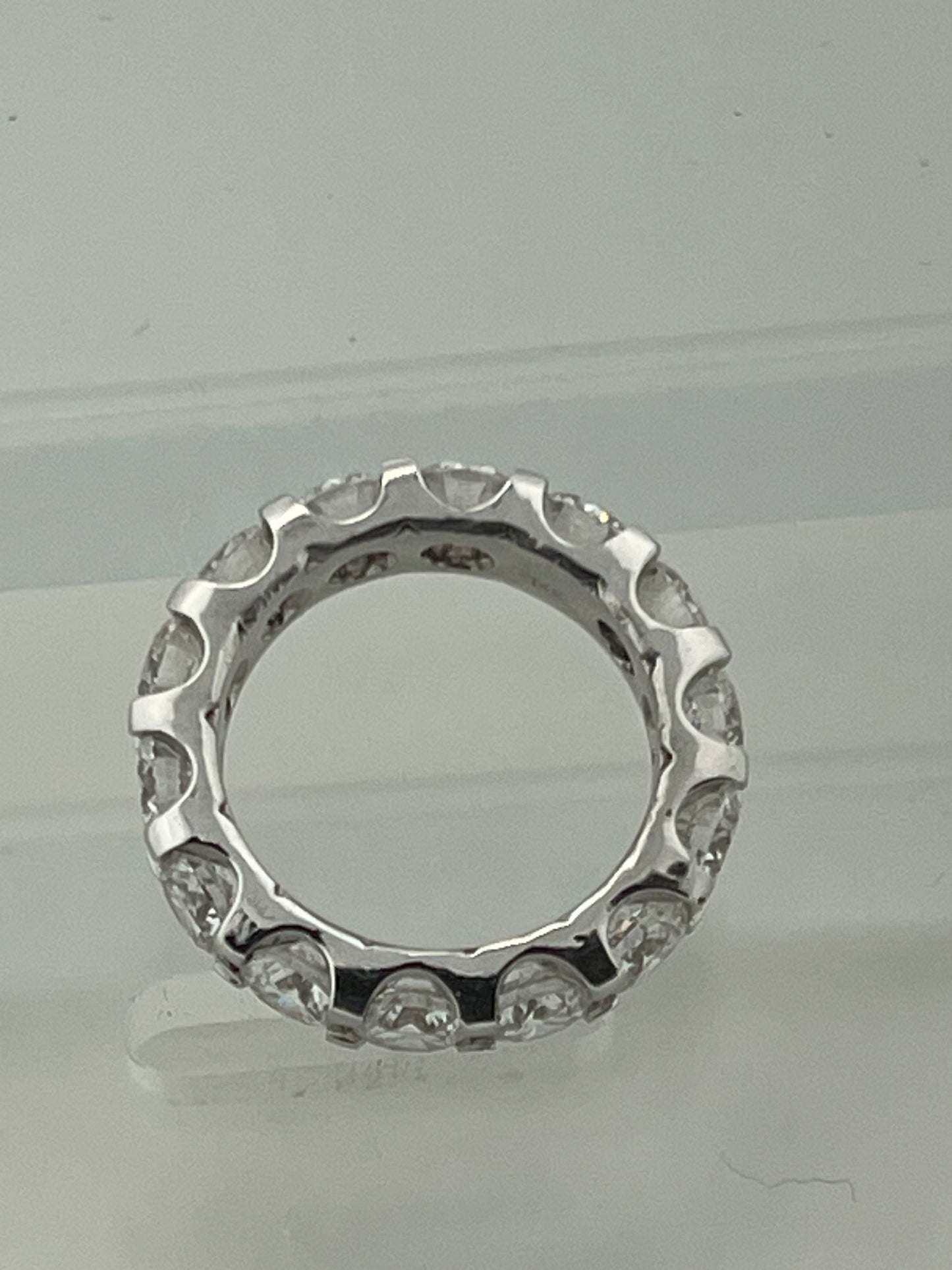 14k eternity band Lab Diamonds