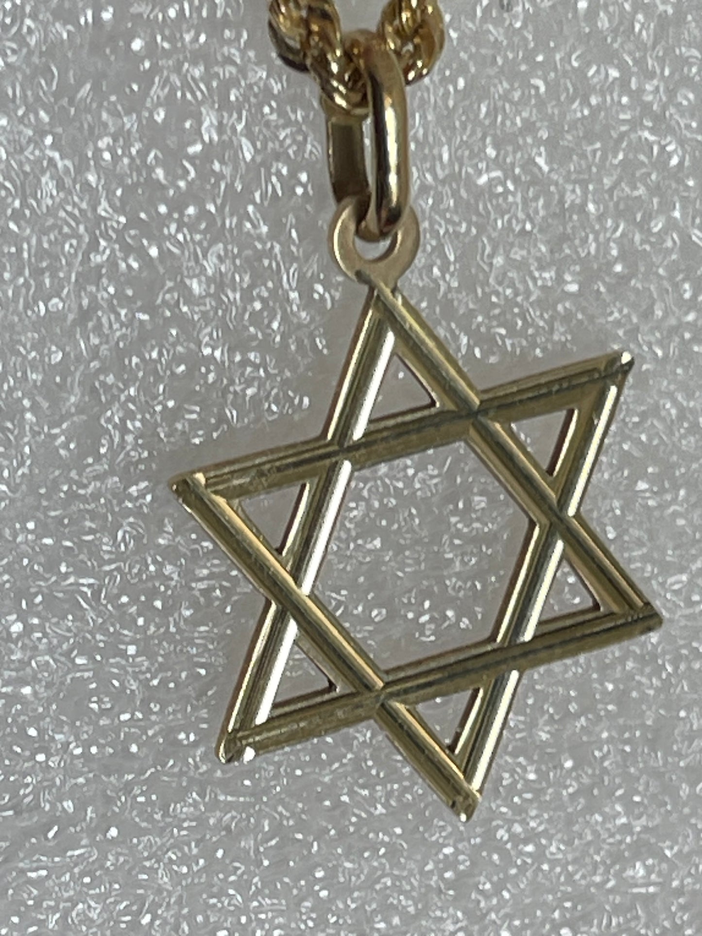 Beautiful Star of David 3/4” size