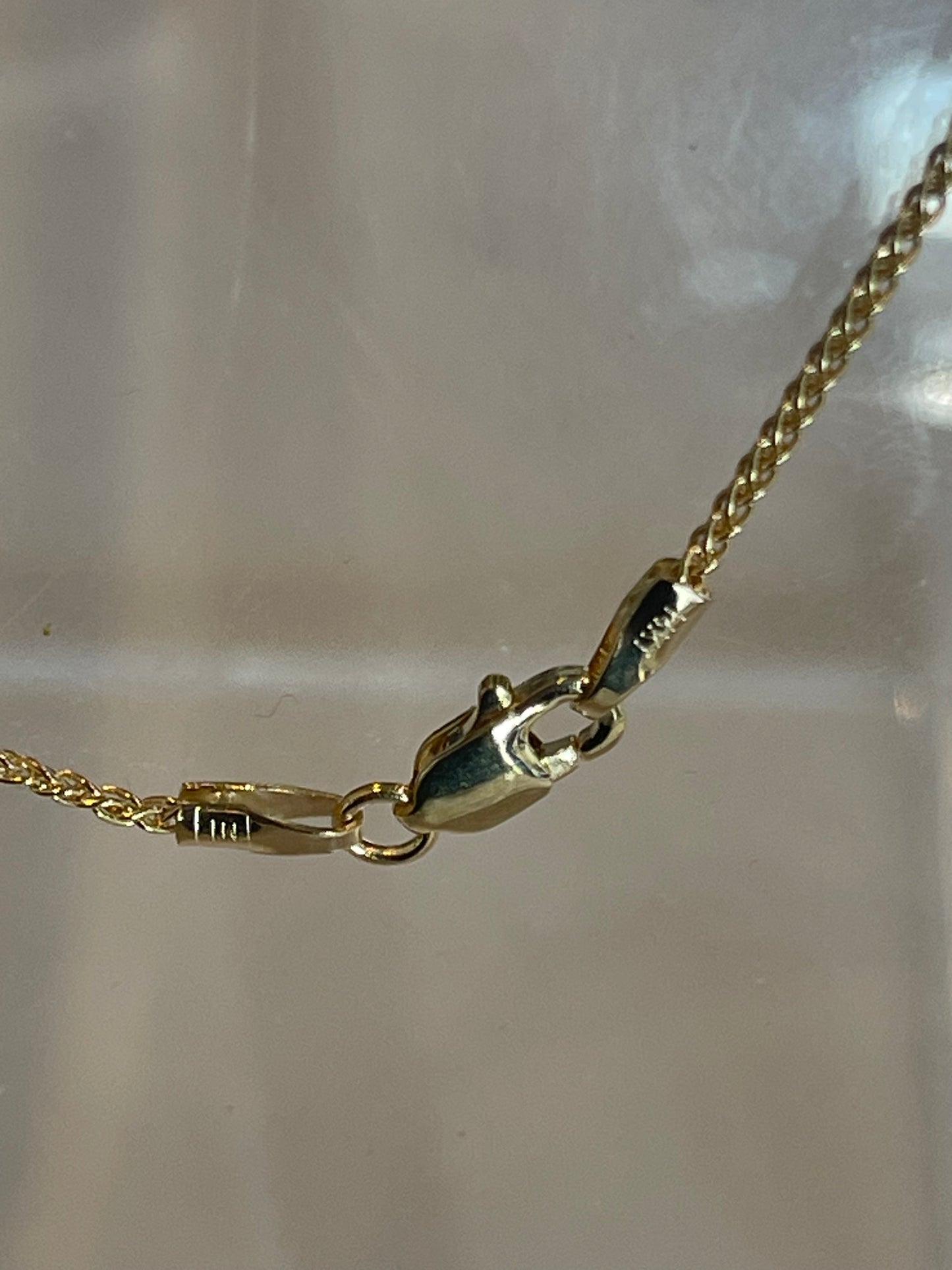 18 inches Spiga wheat chain