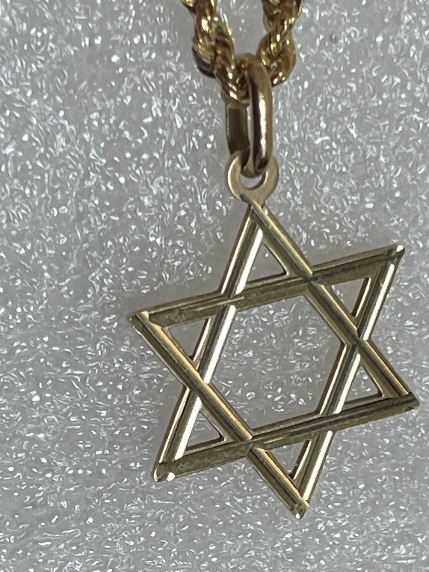 Beautiful Star of David 3/4” size