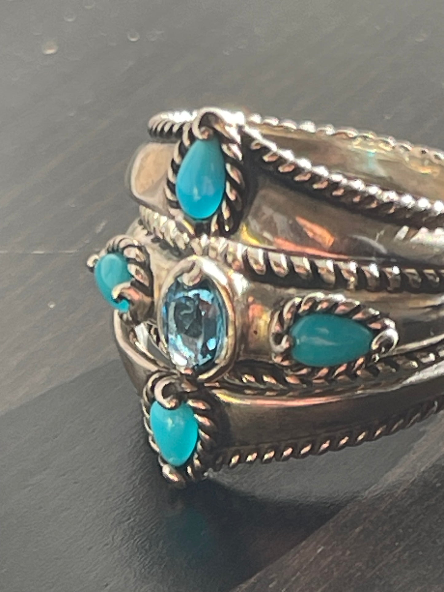 Sterling Silver Ring by Caroline Pollack