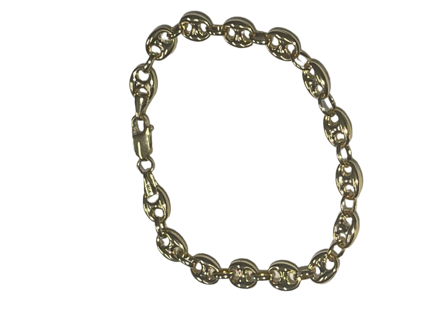 puffed mariner bracelet 14K Gold