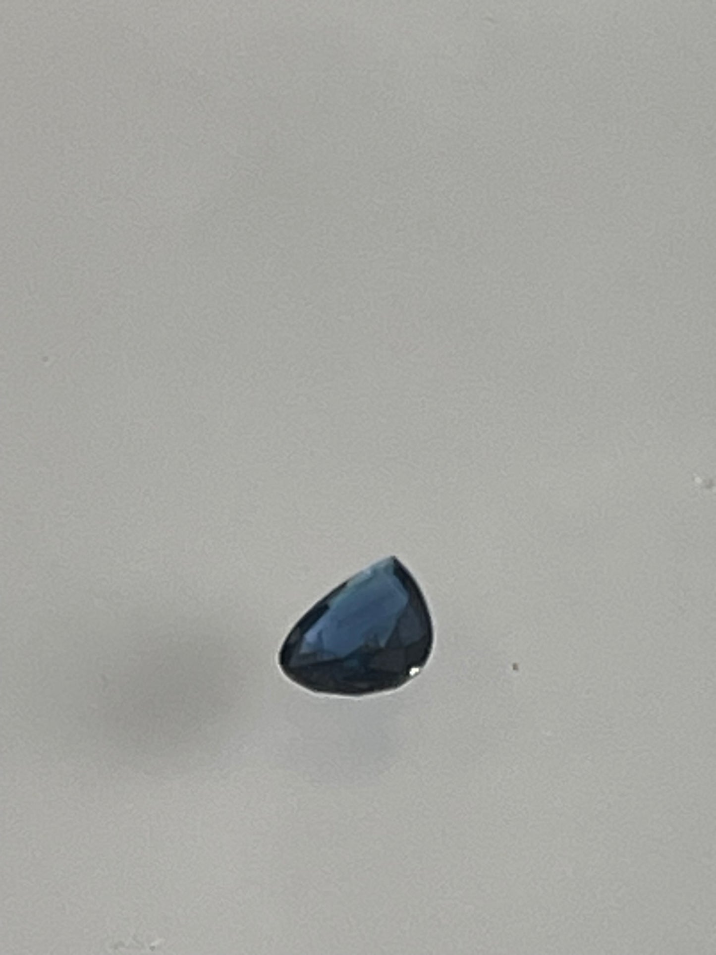 Sapphire pear shape