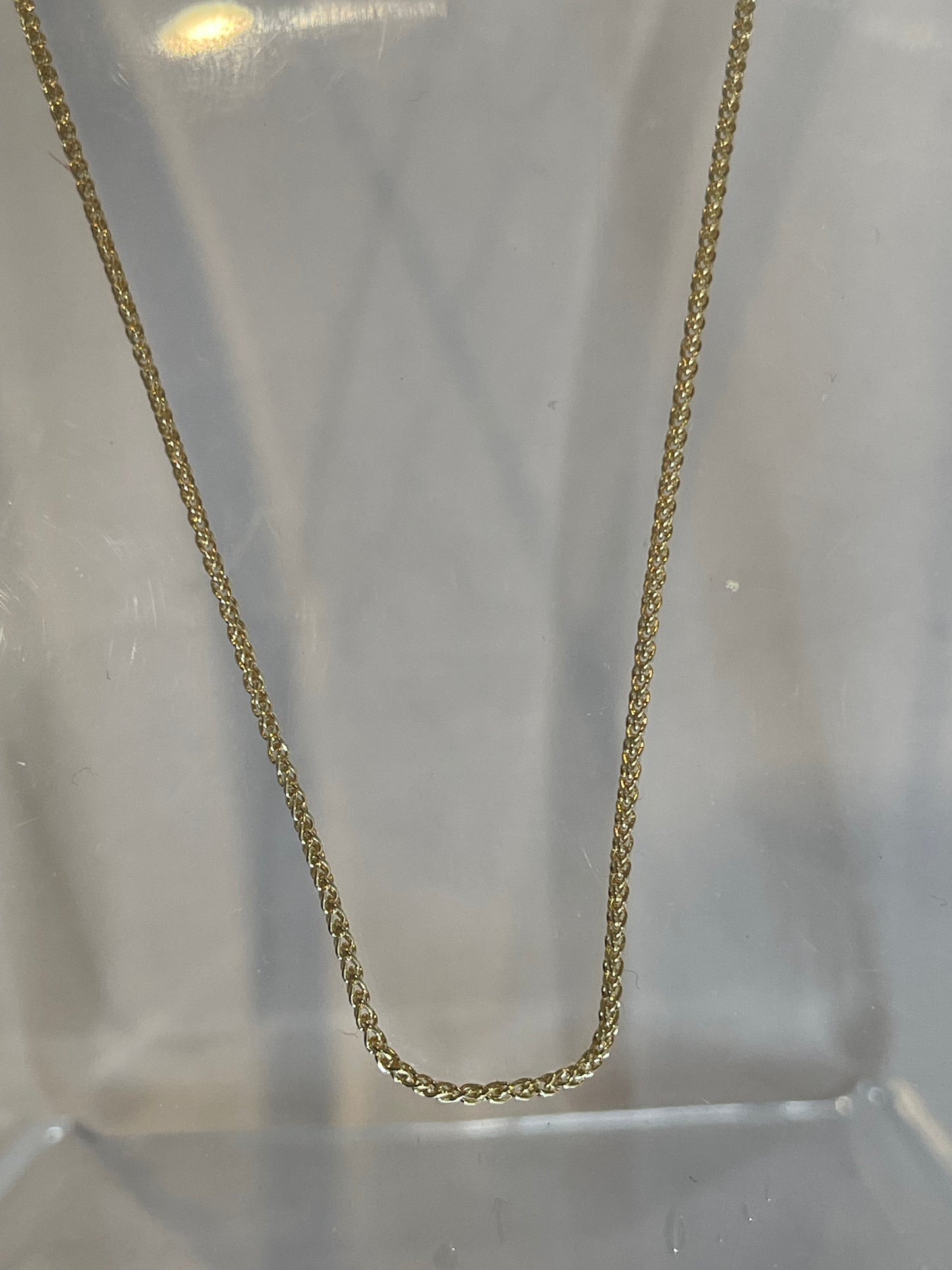 18 inches Spiga wheat chain