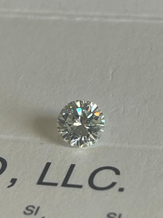 Round Natural Diamond 0.50 carat G-si1