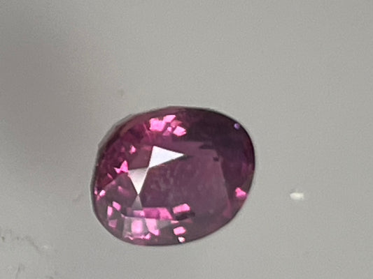 4.02 Carat purple sapphire