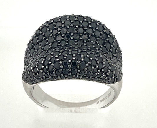 Sterling silver   Wave dome Ring