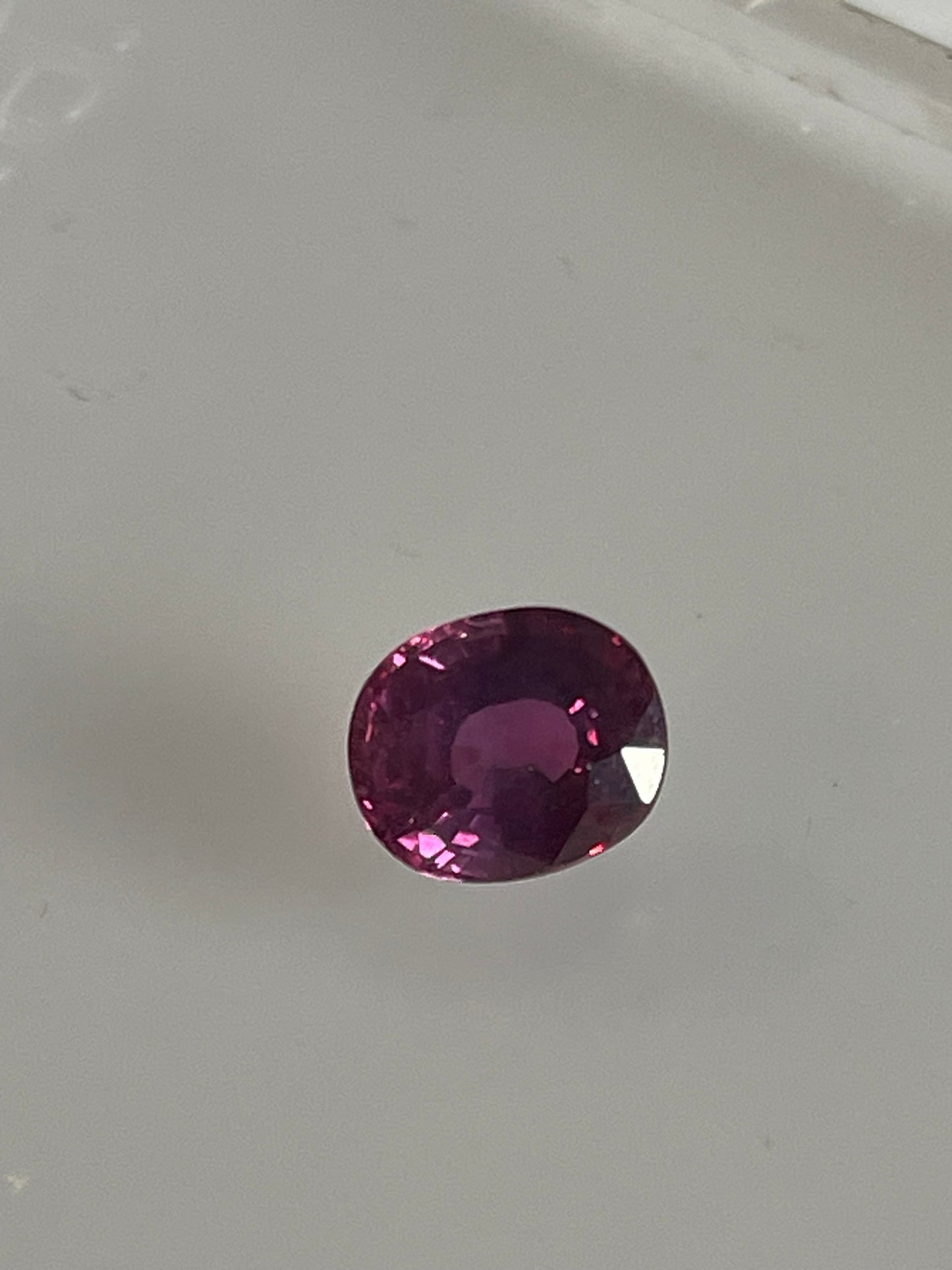 4.02 Carat purple sapphire