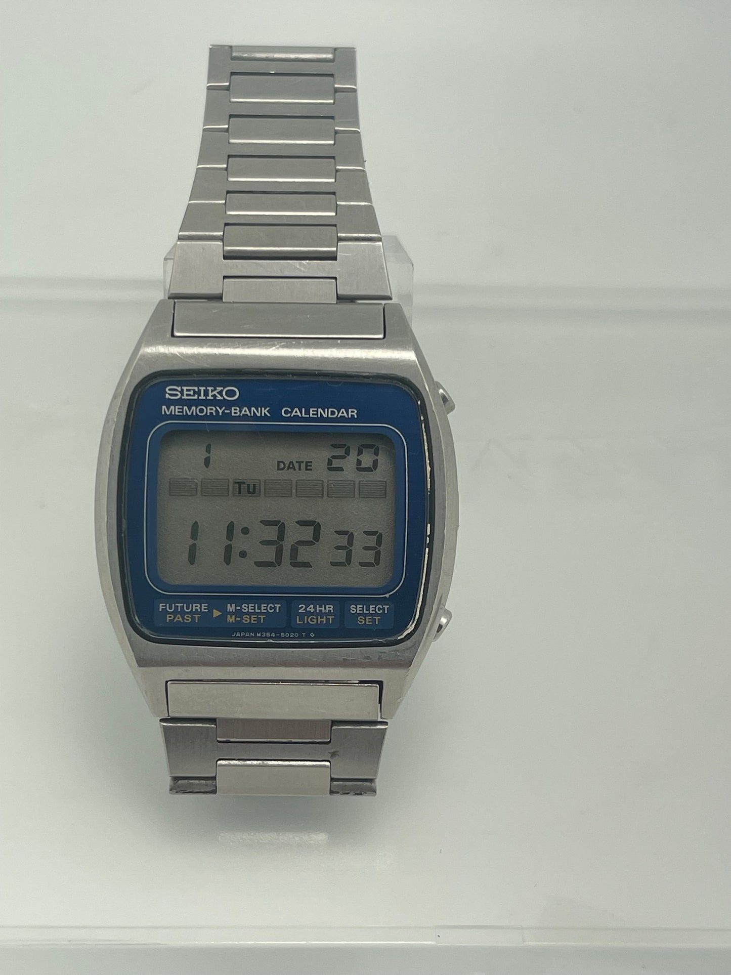 1978 Seiko M354-5020 James Bond Mens Watch Memory Bank