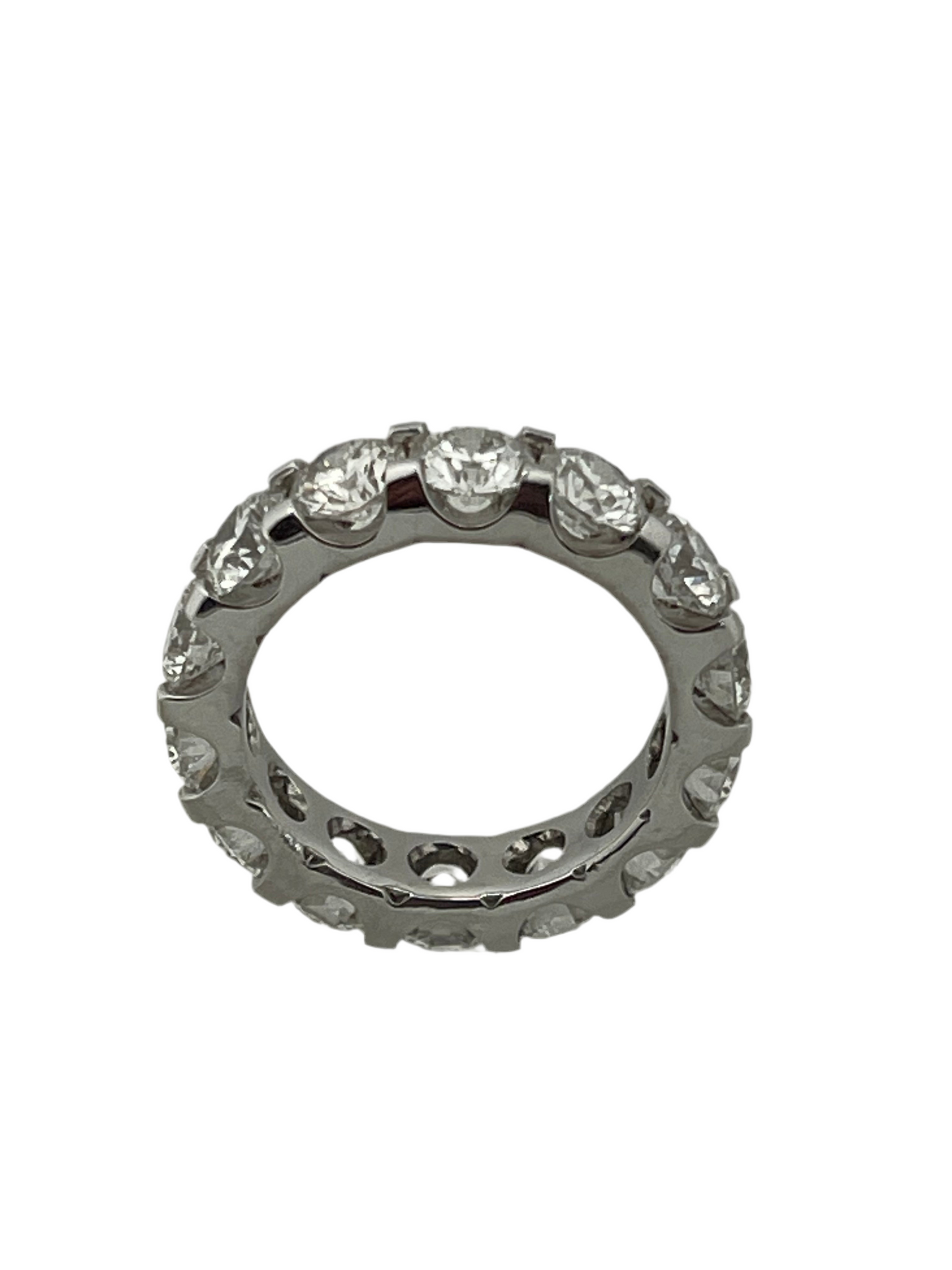 14k eternity band Lab  Diamonds
