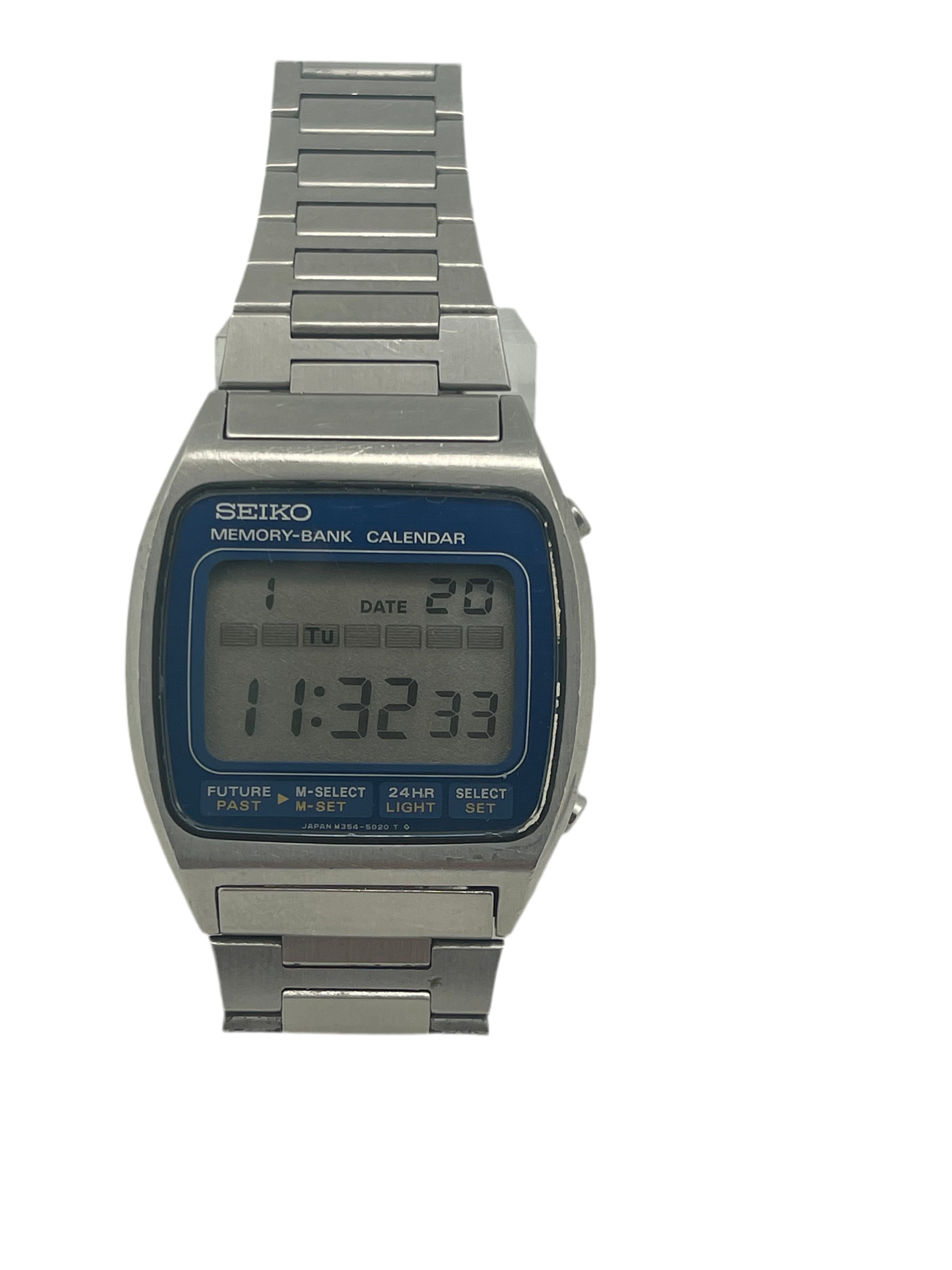 1978 Seiko M354-5020 James Bond Mens Watch Memory Bank