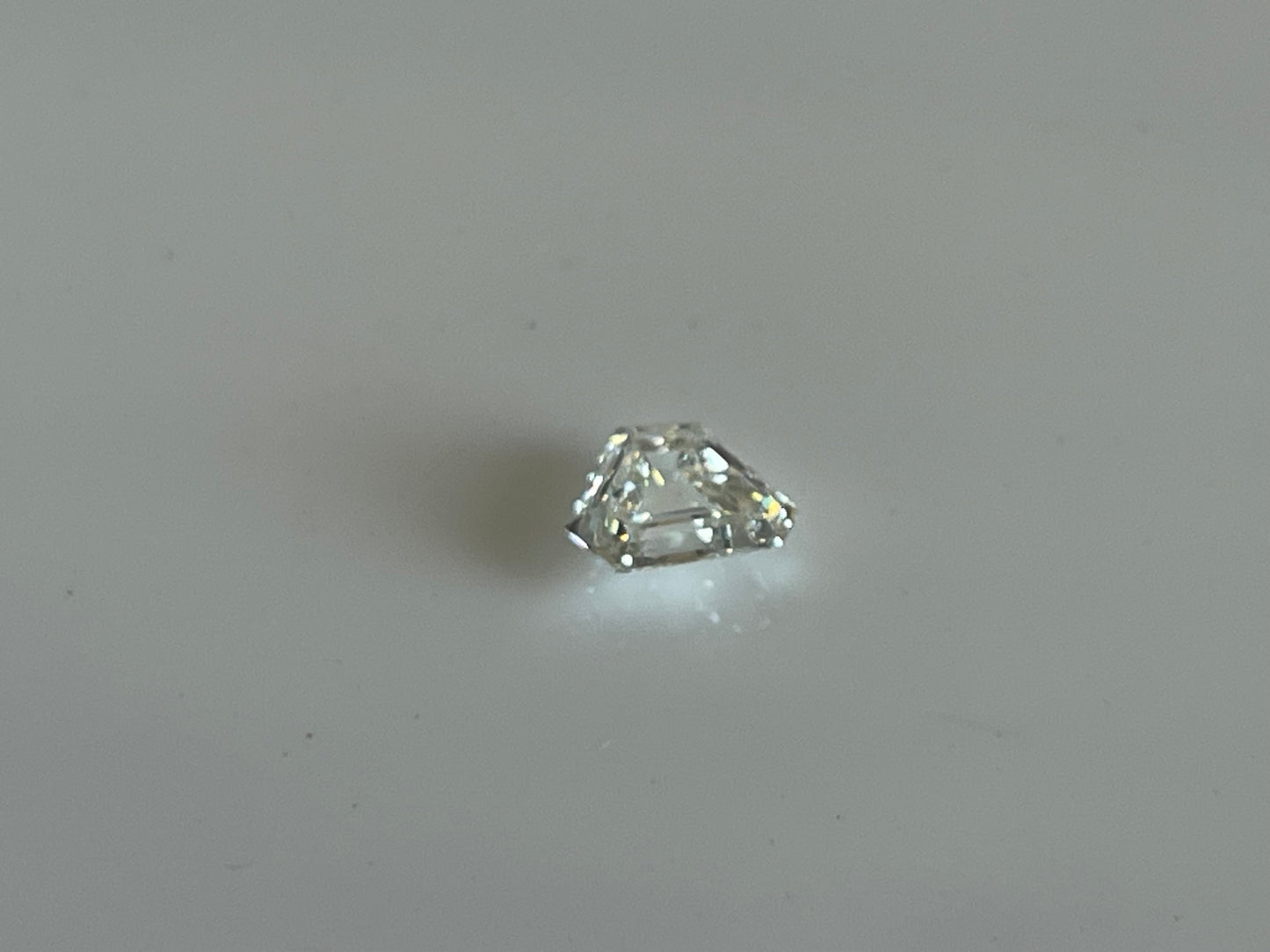 1.36ct Shield cut Diamond kite