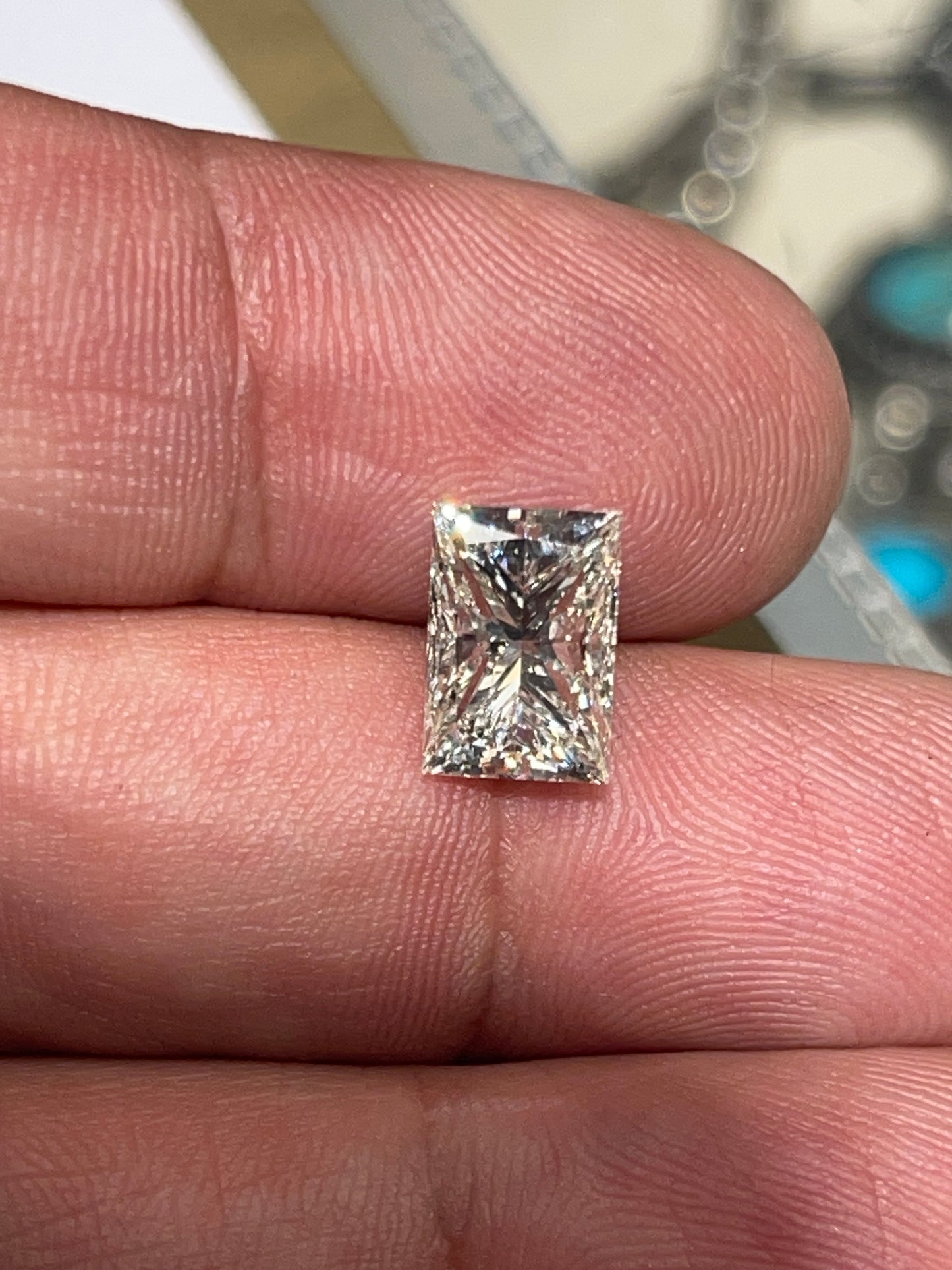 3.09 Princess cut Diamond