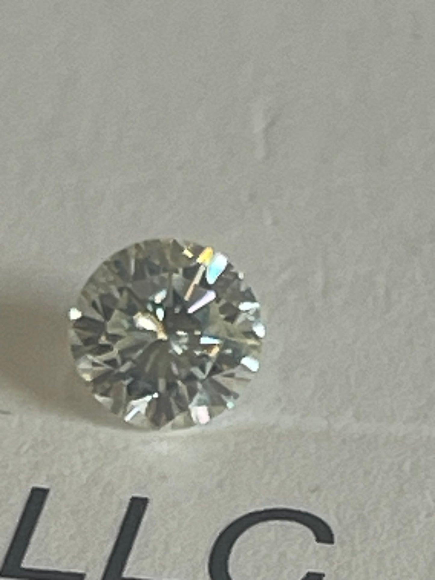 Round Natural Diamond 0.50 carat G-si1