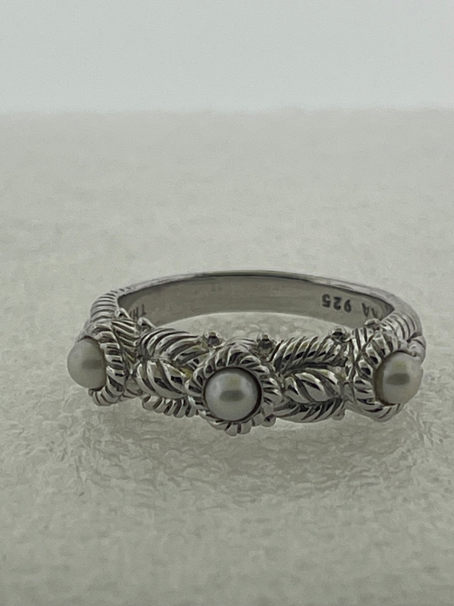 Judith Ripka pearl ring